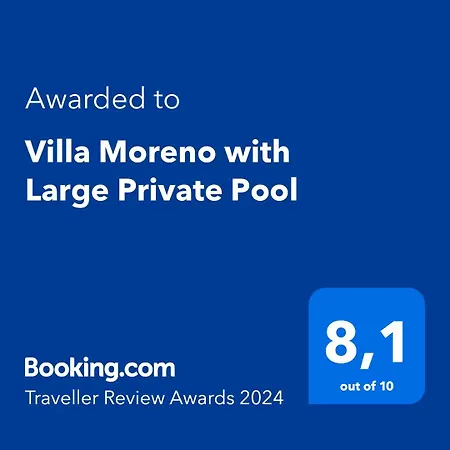 Moreno With Large Private Pool Villa Javea
