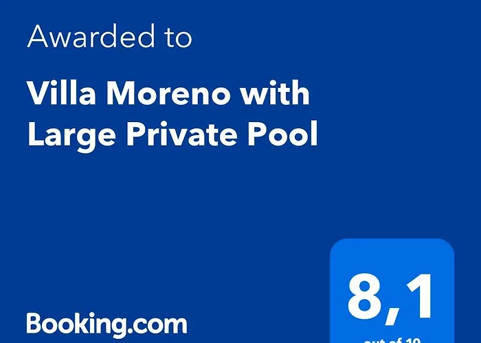 Moreno With Large Private Pool Vila Jávea